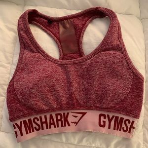 Gymshark Flex Sports Bra in Pink Marl